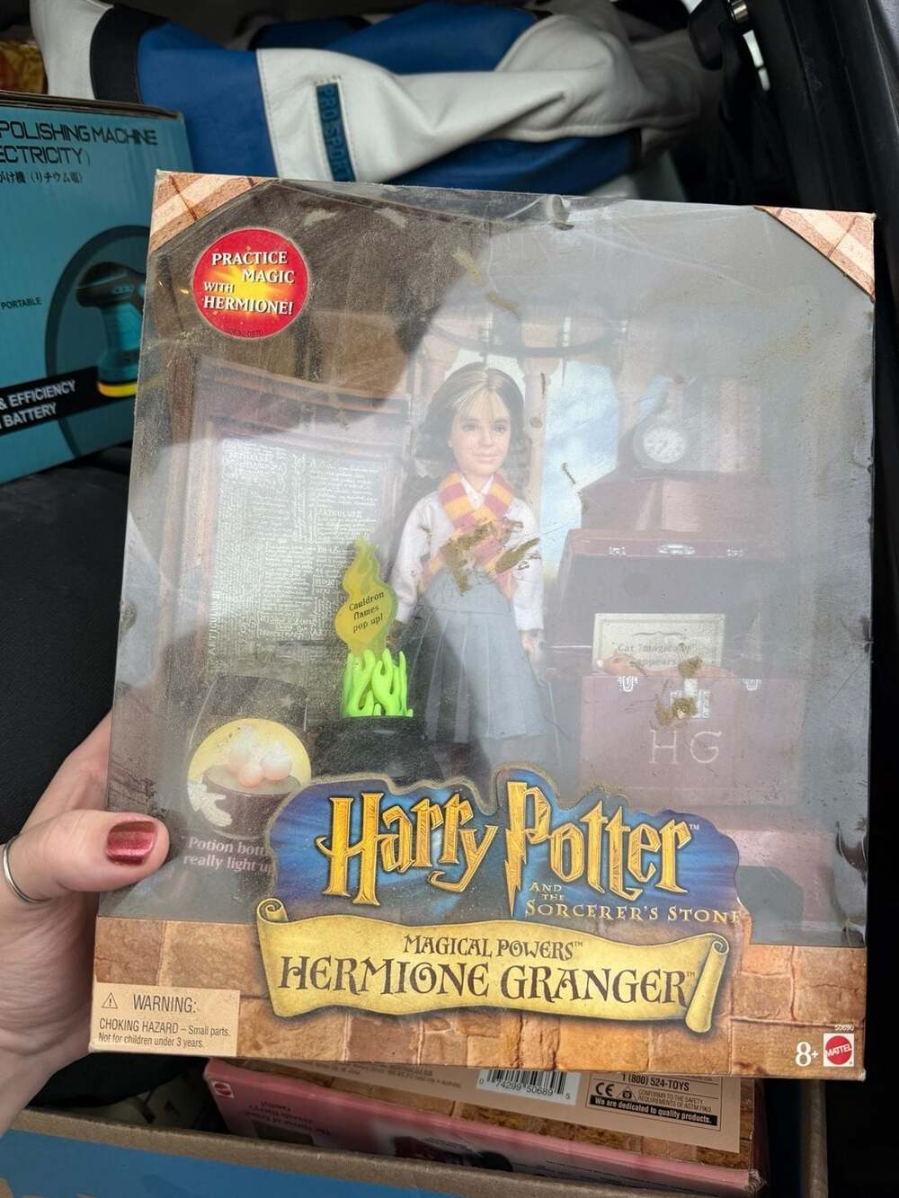 Mattel Harry Potter and the Sorcerer's Stone Magical Powers Hermione Granger Dol